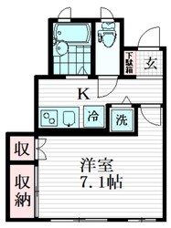 ディアコート碑文谷の物件間取画像